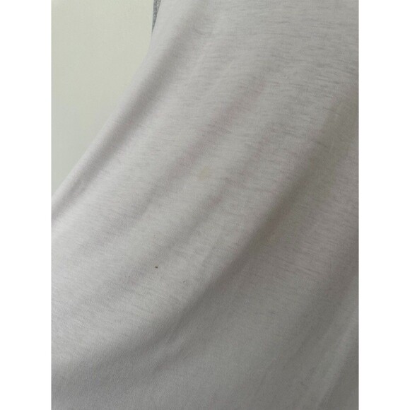 Vintage NBA Chicago Bulls Single Stitch Logo Shirt 1991 White Gray Men's Small - Picture 9 of 12